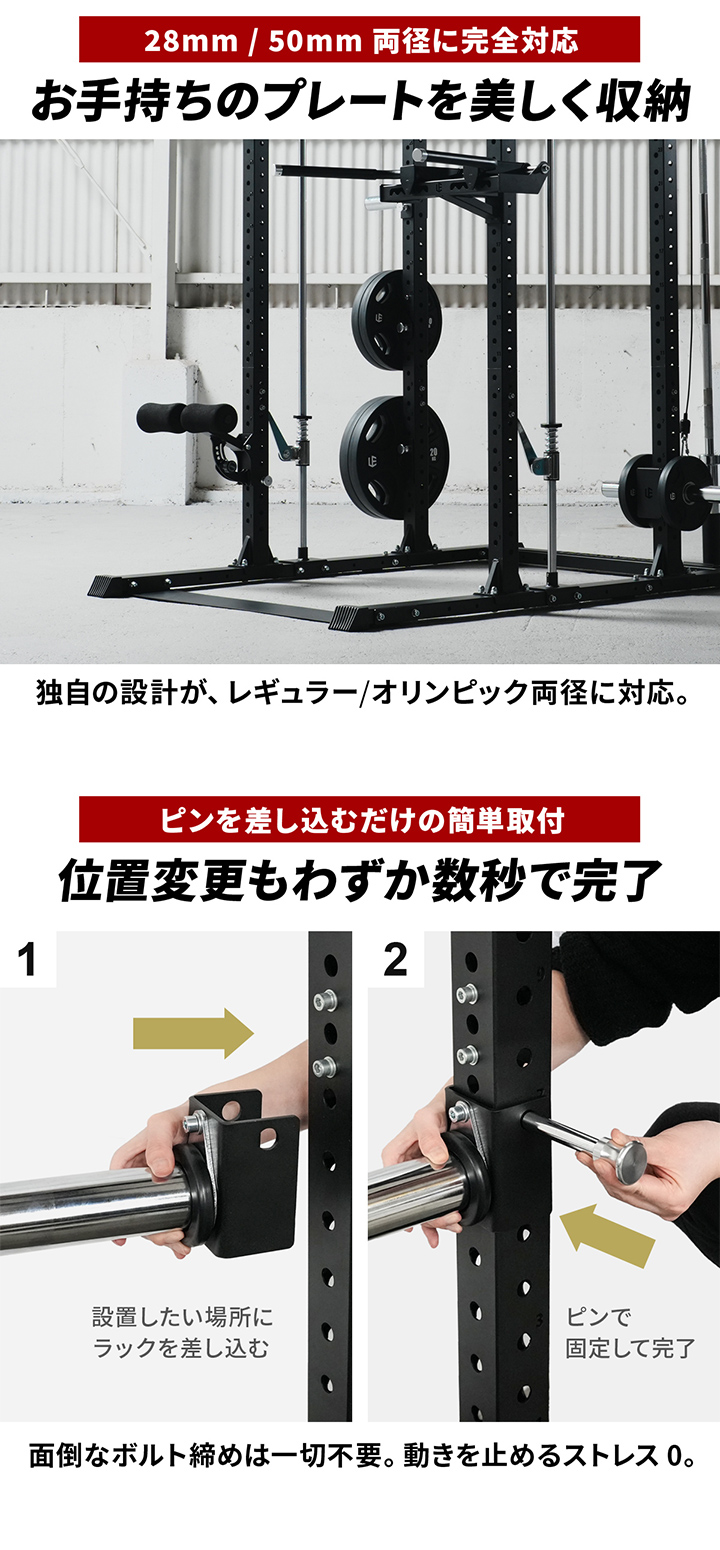手持ちのプレートを美しく収納可能